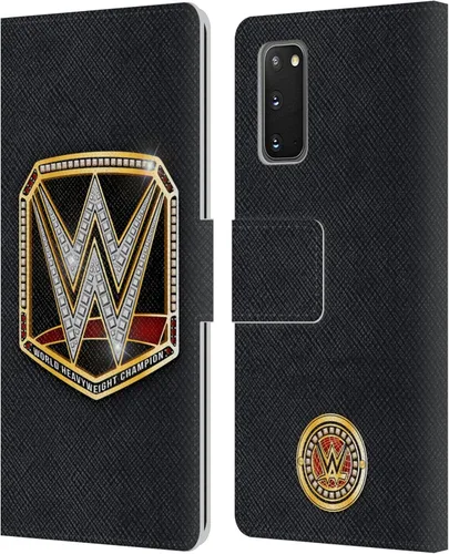 Vista 166 de Head Case Designs Officially Licensed WWE Cruiserweight Champion Title Belts Leather Wallet Case Compatible with Samsung Galaxy A07 4G Campeón