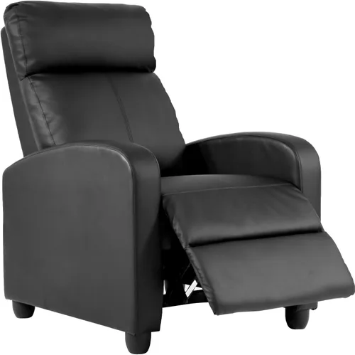 Vista 7 de PayLessHere Silla reclinable individual, sofá reclinable para teatro en casa con soporte lumbar y respaldo acolchado para sala de estar y dormitorio