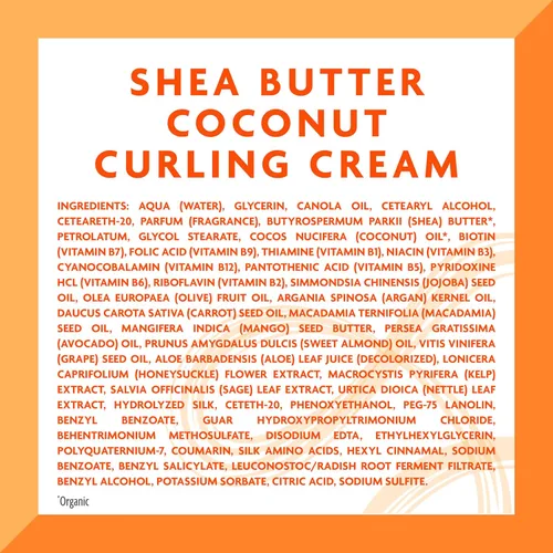 Vista 10 de Crema para rulos Cantu de coco, 12 oz