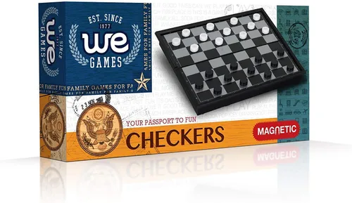 Vista 5 de Juego de damas magnéticas tamaño pequeño juego juego juego