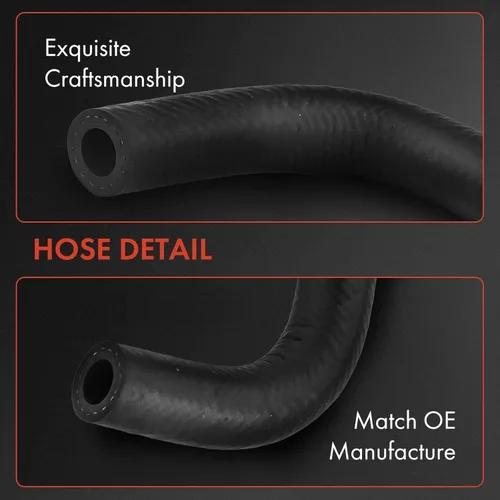 Vista 4 de A-Premium Conjunto de manguera de reservorio/línea de succión de dirección asistida compatible con Nissan Frontier 1998-2004 2006-2008 2011-2013