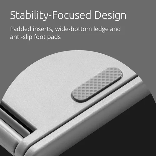 Vista 4 de Kensington SmartFit Easy Riser Go - Elevador ergonómico ajustable para portátiles de hasta 14 pulgadas (K50421WW)
