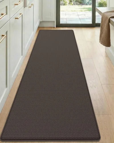 Vista 24 de DEXI Alfombrillas de Cocina Acolchadas Anti Fatiga, 17x59, Alfombra de Pasillo para Estar de Pie Impermeable, Espuma Viscoelástica Cómoda Acolchada
