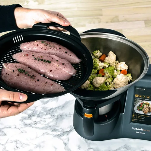 Vista 3 de Taurus 999251000 - Vaporera de plástico (4,5 L, acero inoxidable)