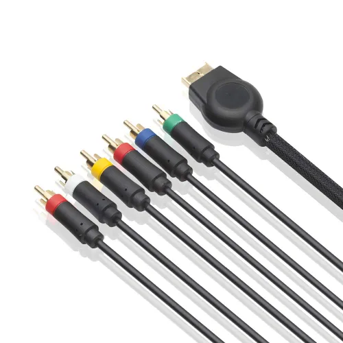 Vista 4 de GREATLINK Cable AV componente de 6 pies 6RCA Plug Premium Alta Resolución HDTV Componente RCA Audio Video Cable para Sony Playstation 3 PS3