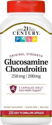 Vista 7 de 21st Century Glucosamina Condroitina 250/200mg - Fuerza original, 60