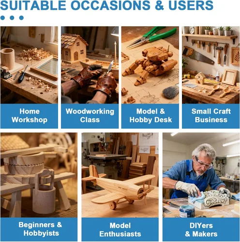 Vista 5 de Mini lijadora de disco de 4 pulgadas con velocidad variable de 6000 RPM, lijadora eléctrica de disco pequeño con función de avance y retroceso
