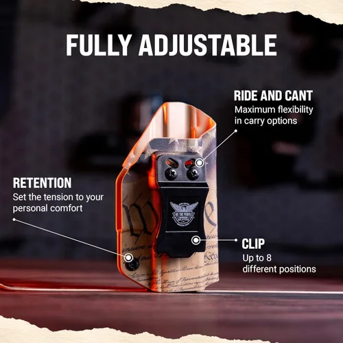 Vista 4 de We The People Holsters - Gris - Mano derecha - Funda IWB compatible con Sig Sauer P365 XL con Streamlight TLR-6 Light/Láser RDS