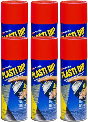 Vista 2 de Plasti Dip Spray Rojo