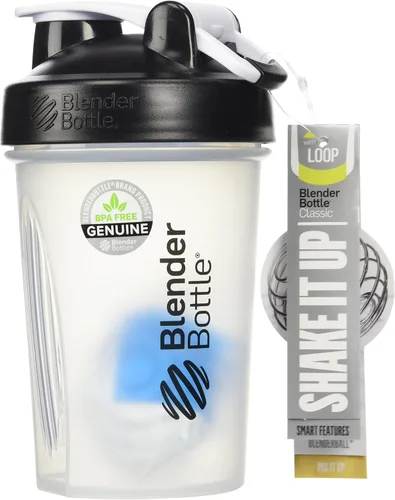 Sundesa BlenderBottle con Blenderball (20 oz/negro) Paquete de 2
