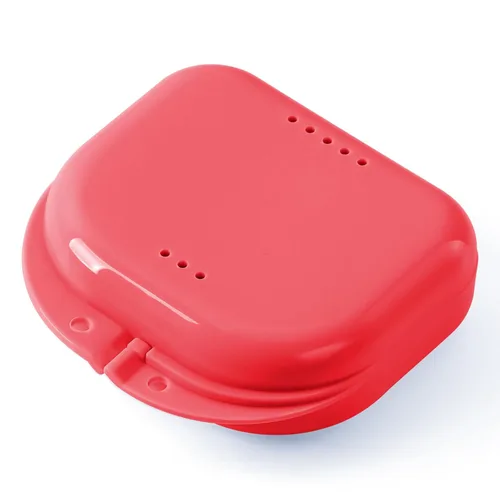 Vista 10 de JMU Estuche de retención con orificios de ventilación, estuche protector bucal contenedor de almacenamiento dental, color negro