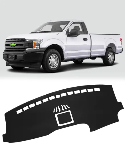 Vista 205 de FIILINES - Cubierta para tablero, accesorio para tablero de malla antideslizante, parasol sin reflejos y protector compatible con Toyota Tundra