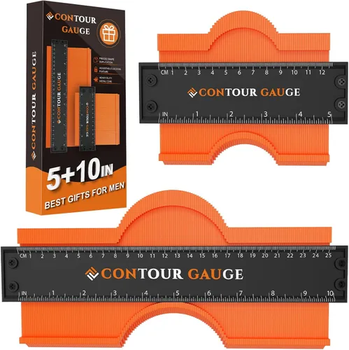 Herramienta de medidor de contorno, regalos para el día del padre, regalos únicos para hombres, papá, marido, regalos para marido, duplicación de
