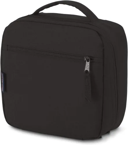 Vista 2 de JanSport Lunch Break - Bolsa térmica térmica a prueba de fugas, color negro