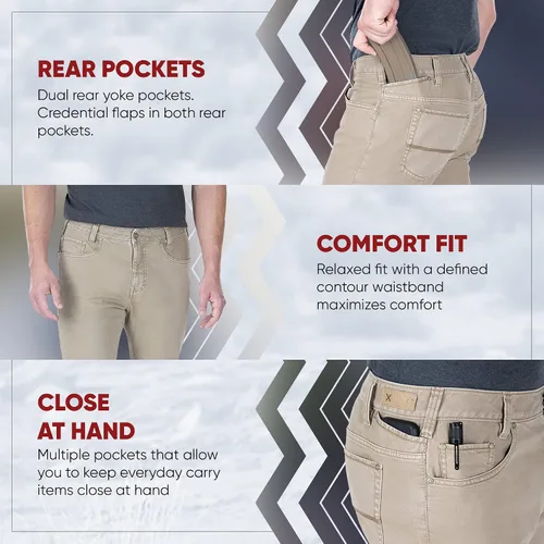 Vista 3 de Vertx Defiance - Pantalones vaqueros para hombre