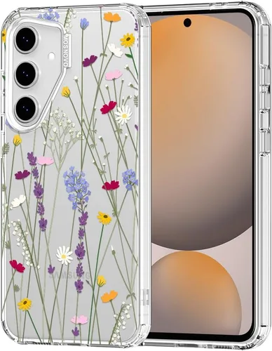 Samsung Galaxy S24 FE · Transparente - Jardín floral