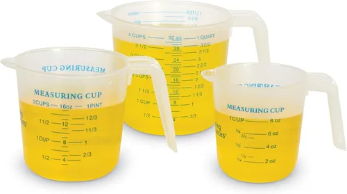 Learning Resources Medidas líquidas, juego de 3, a partir de 5 años