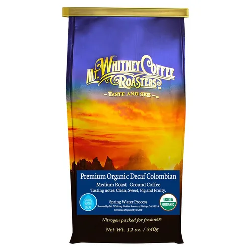 Vista 13 de Mt. Whitney Base Camp Blend - Café de tostado medio oscuro, café bajo en ácido, café molido, 12 onzas (paquete de 1)