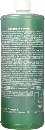 Vista 2 de Ospho 605 Tratamiento de Metal, 32 onzas líquidas (paquete de 1)