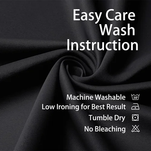 Vista 6 de Cortinas opacas rústicas para puerta de granero, color azul y verde, tablones de madera antigua, granja, campo, vida rural, sala de estar