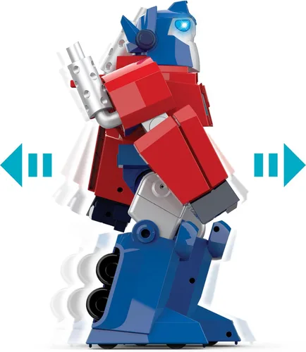 Vista 5 de Jam'n Hasbro: Transformers Rescue Bots Academy: Optimus Prime RC Robot - Transformador de 12 pulgadas, luces y sonidos, radiocontrolado, función