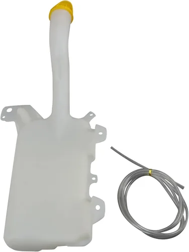 Vista 56 de TRQ Conjunto de depósito del limpiaparabrisas con bomba de lavado compatible con modelos Toyota Camry construidos en Japón 2007-2011, primer dígito