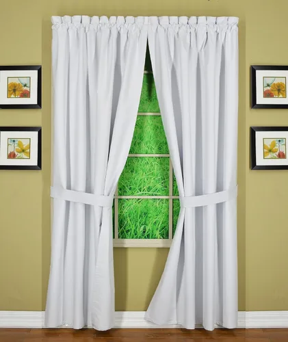 Vista 14 de Today's Curtain Horizon Cenefa opaca térmica, albaricoque, 58 pulgadas de ancho x 15 pulgadas de largo