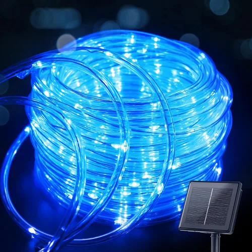 Vista 20 de Brightown Cuerda solar de 39 pies 100LED luces impermeables al aire libre