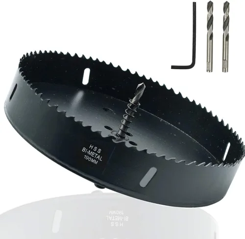 Vista 18 de Sierra de agujero de 1-1/2"/38mm para metal, madera y corte de plástico Cortador de agujeros - 2 piezas