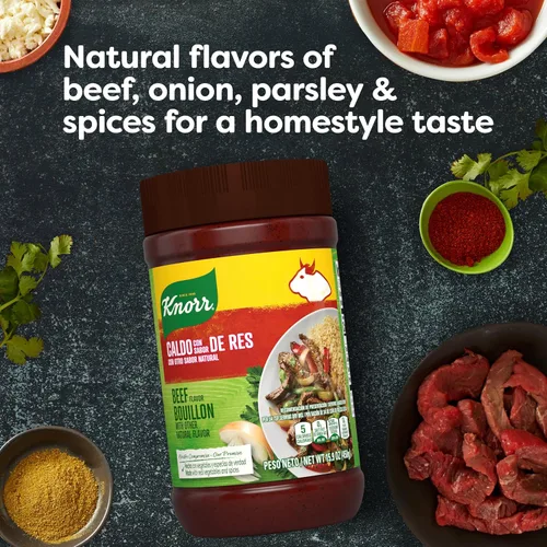Vista 5 de Knorr Carne de caldo granulado de 15.9 onzas, 12