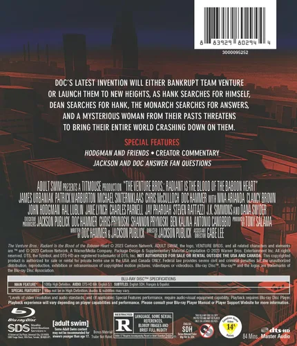 Vista 3 de Venture Bros. Radiant is the Blood of the Baboon Heart (Blu-ray)