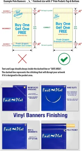 Vista 10 de FastPlot Banner de vinilo para exteriores, impermeable, 15 mil 14.11 oz, rollo de 24 pulgadas x 60 pies, núcleo de 2 pulgadas