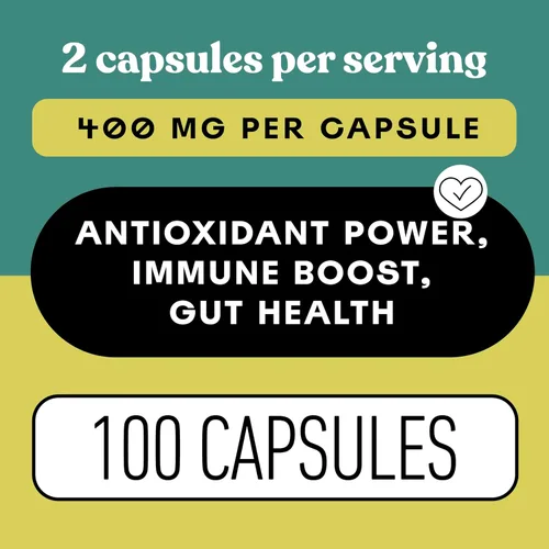 Vista 5 de Complete Natural Products Cápsulas orgánicas de hongos Chaga - 100 unidades, poder antioxidante orgánico, refuerzo inmunológico, apoyo intestinal