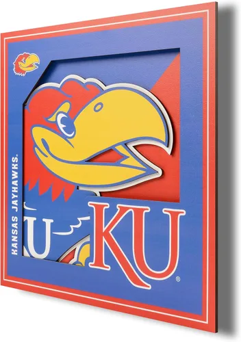 Vista 53 de YouTheFan NCAA Alabama Crimson Tide Serie de Logo 3D de Arte de Pared - 12x12 pulgadas