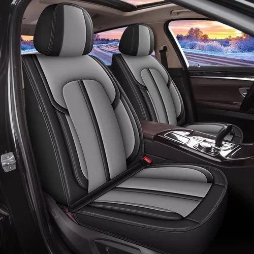 Vista 11 de 2 fundas de asiento delantero para Chevrolet/Chevy Blazer 2019-2024 2025 funda de asiento de coche de piel sintética impermeable compatible