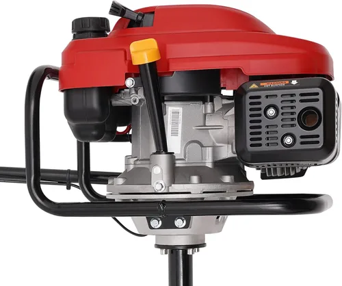 Vista 4 de Motor fuera de borda de 4 tiempos, motor fuera de borda profesional de 3.5 KW 200 CC, motor de lancha de pesca inflable resistente, con sistema CDI