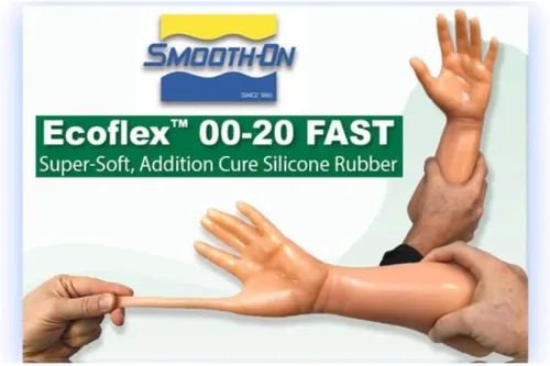 Vista 3 de Smooth-On Ecoflex 00-20 Goma de silicona súper suave - Unidad de pinta