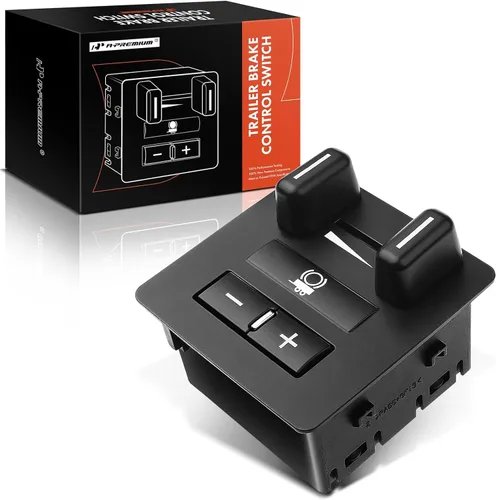 A-Premium Conjunto de interruptor de control de freno de remolque compatible con Chevrolet Silverado 1500 2500/3500 HD Suburban Tahoe Avalanche &
