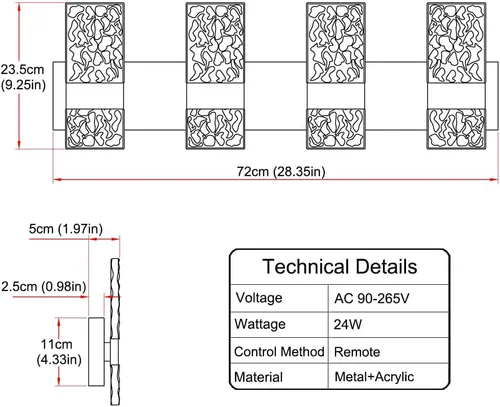 Vista 7 de Lámpara de Tocador de Baño Moderna de Oro Cepillado de 8 Luces, Elegante Lámpara de Baño de Latón LED sobre Espejo, Iluminación de Pared