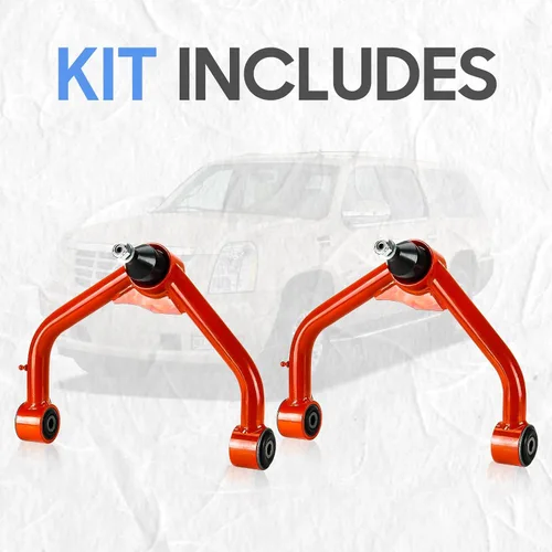 Vista 3 de Para vehículos de elevación de 2-4 pulgadas, brazos de control superiores delanteros con rótula compatible con Ram 1500 2WD 4WD 2011-2022, brazos