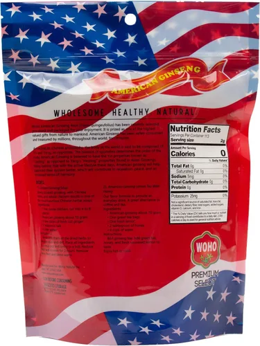 Vista 2 de Ginseng americano a trozos grandes por WOHO, 08127, 1