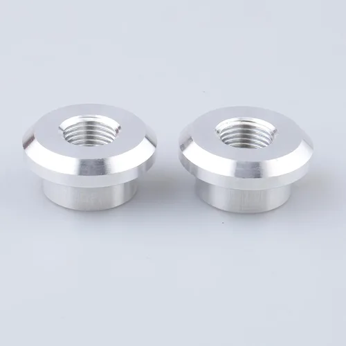 Vista 4 de AC PERFORMANCE Aluminio 1/8 NPT Hembra Soldadura en Tapón, 1/8" NPT Conexión Soldable para Tanque de Combustible, Paquete de 2