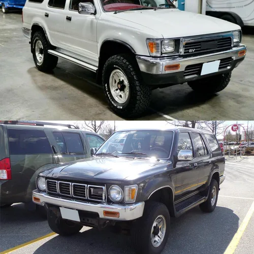 Vista 6 de para 1989 1990 1991 1992 1993 1994 1995 Toyota Pickup 2/4WD, 1990 1991 4Runner Conjunto de par de carcasas de lentes de intermitencia