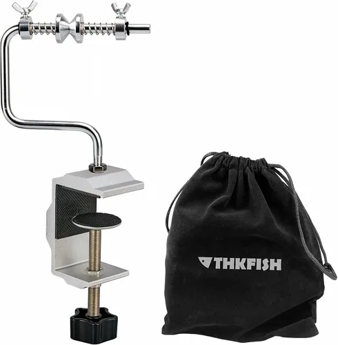 Vista 13 de THKFISH Carrete de línea de pesca Bobinador de línea de pesca Carrete de pesca Accesorios de pesca Ajustable Estable Portátil Carrete de línea de A