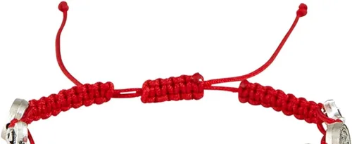 Vista 3 de Autom Pulsera de confirmación de San Benito y Espíritu Santo Paloma Medalla Accesorio, 7 1/2 pulgadas