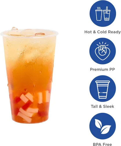 Vista 3 de Karat 24oz Tall Premium PP Cup - 500 ct