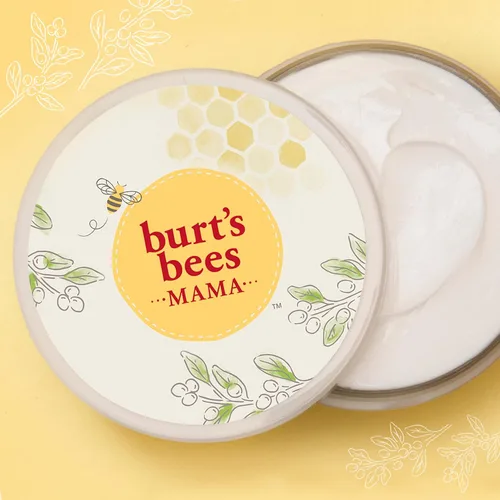 Vista 7 de Crema Burt's Bees Mama Belly para el cuidado de la piel, loción de embarazo con manteca de karité y vitamina E, 99% natural, 6.5 onzas