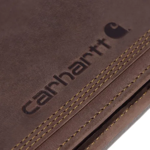 Vista 7 de Carhartt Cartera Rodeo de Piel para Hombre, Marrón, Talla única