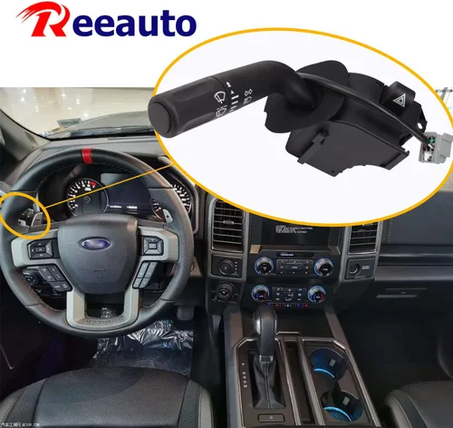 Vista 7 de Interruptor de combinación de atenuador de limpiaparabrisas multifunción para 2005-2008 F150, Lincoln Mark LT 2006-2008, reemplazo OEM #