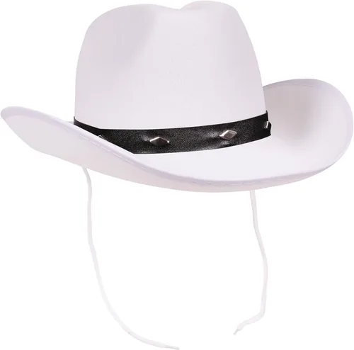 Vista 5 de Kangaroo - Cowboy Hat with Pull-on Closure, Felt Cowboy Hat for Real Cowboys or Costume Party - Adults Cowboy & Cowgirl Hat